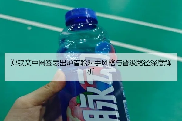 郑钦文中网签表出炉首轮对手风格与晋级路径深度解析 - LEYUSPORTS